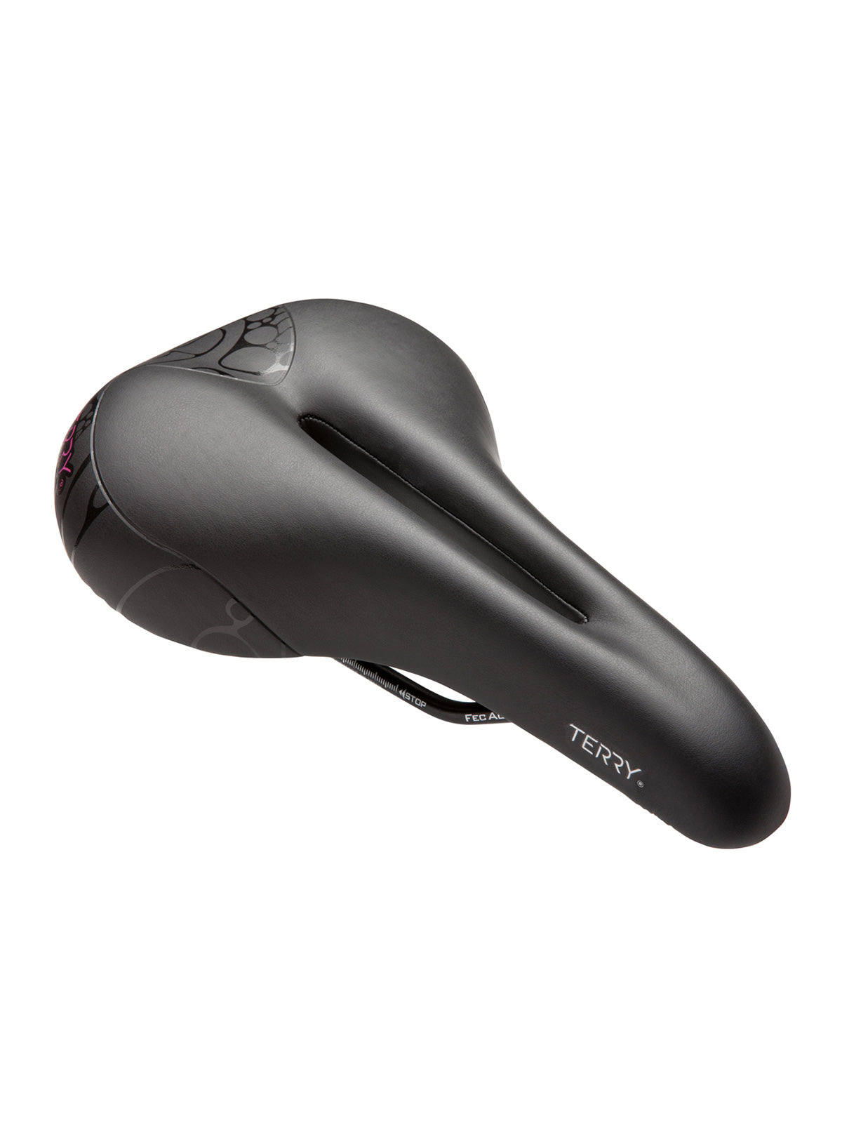 Terry Butterfly Cromoly Saddle in Black Colorway