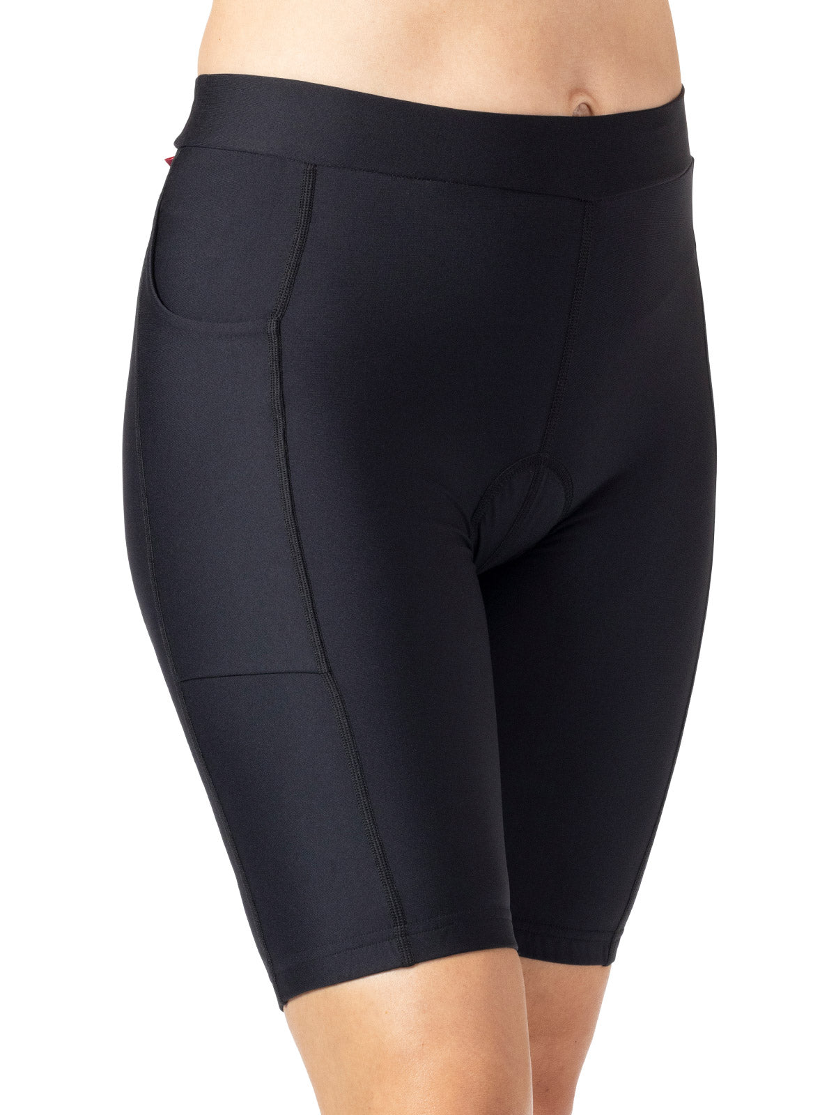 Terry Club 9 Bike Short in Black Colorway