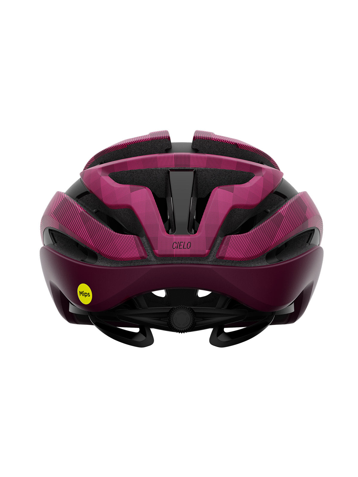 Giro Cielo Cycling Helmet in Dark Cherry Colorway