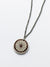 Jennifer Kahn Designs Wheel Pendant and Chain in color || Silver