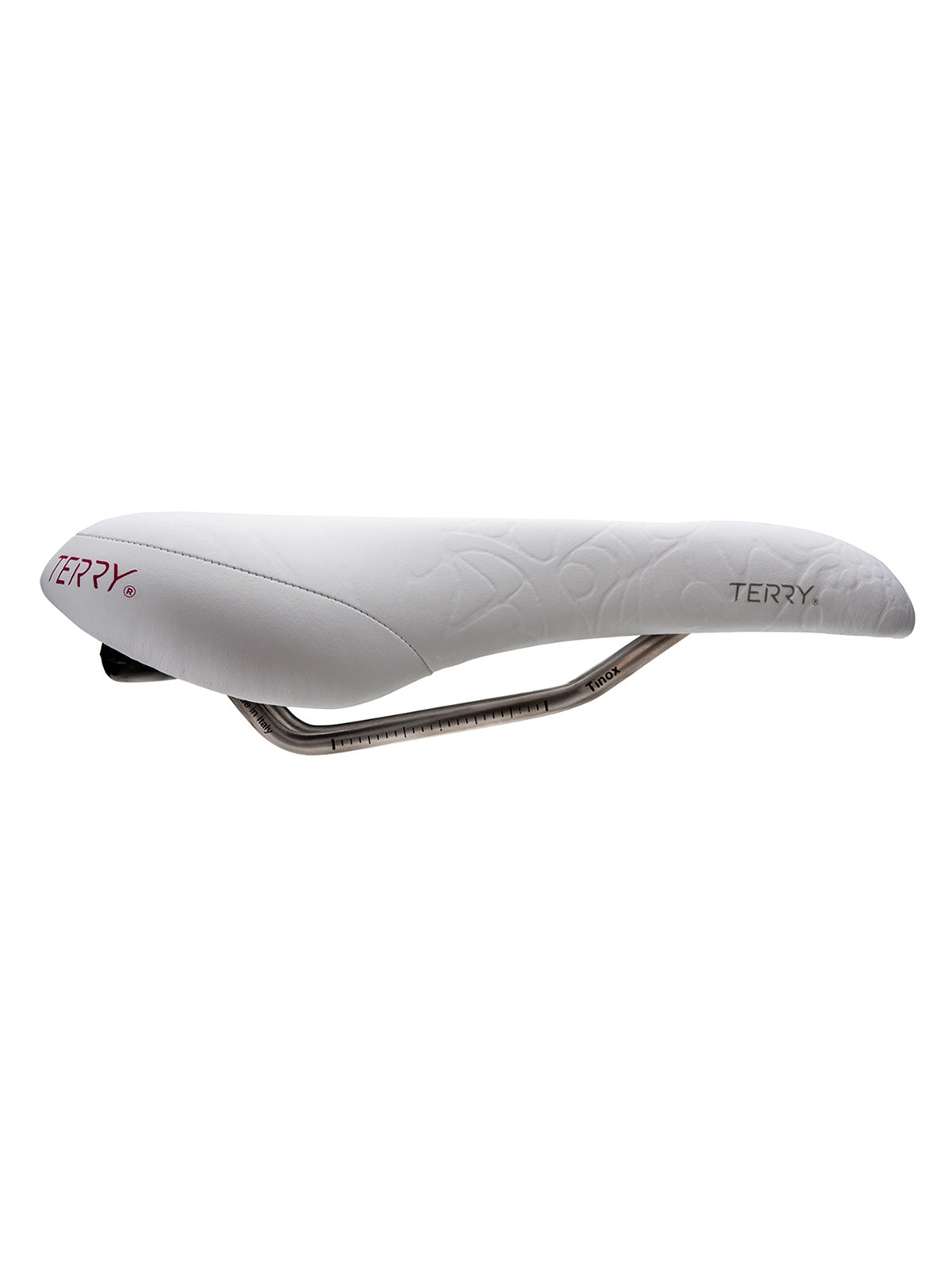 Terry Butterfly Ti Saddle in color || White