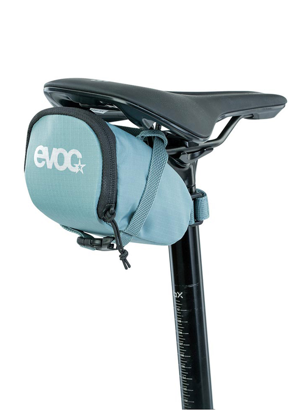 EVOC Bike Seat Bag in color || Steel Blue