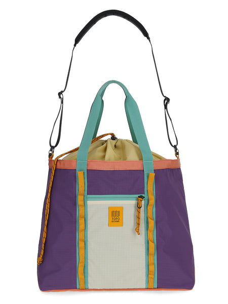 Topo Mountain Utility Bike Tote in color || Loganberry | Bone