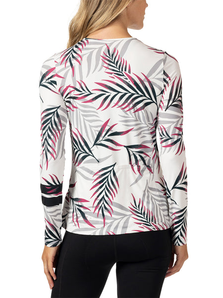 Terry Soleil Flow Long Sleeve Bike Top in color || Caicos