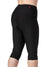 Terry Bike Knicker Plus in Black Colorway