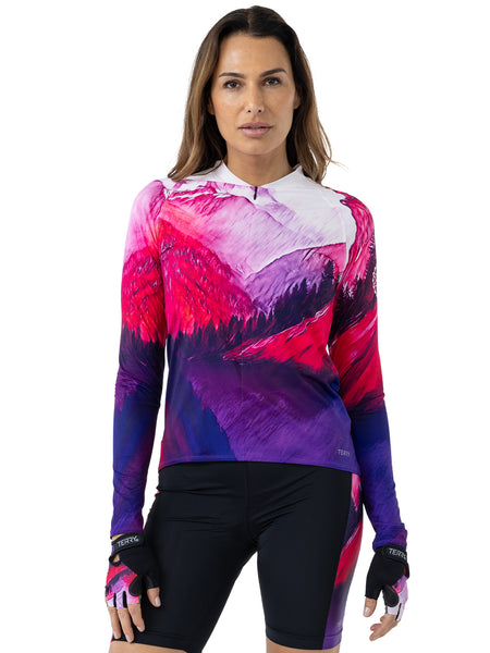 Terry Soleil Long Sleeve Bike Jersey in color || Alp dH2