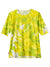 Terry Soleil Flow Short Sleeve Bike Top in Chartreuse Colorway