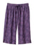 Benares PJ Capri in Plum Colorway