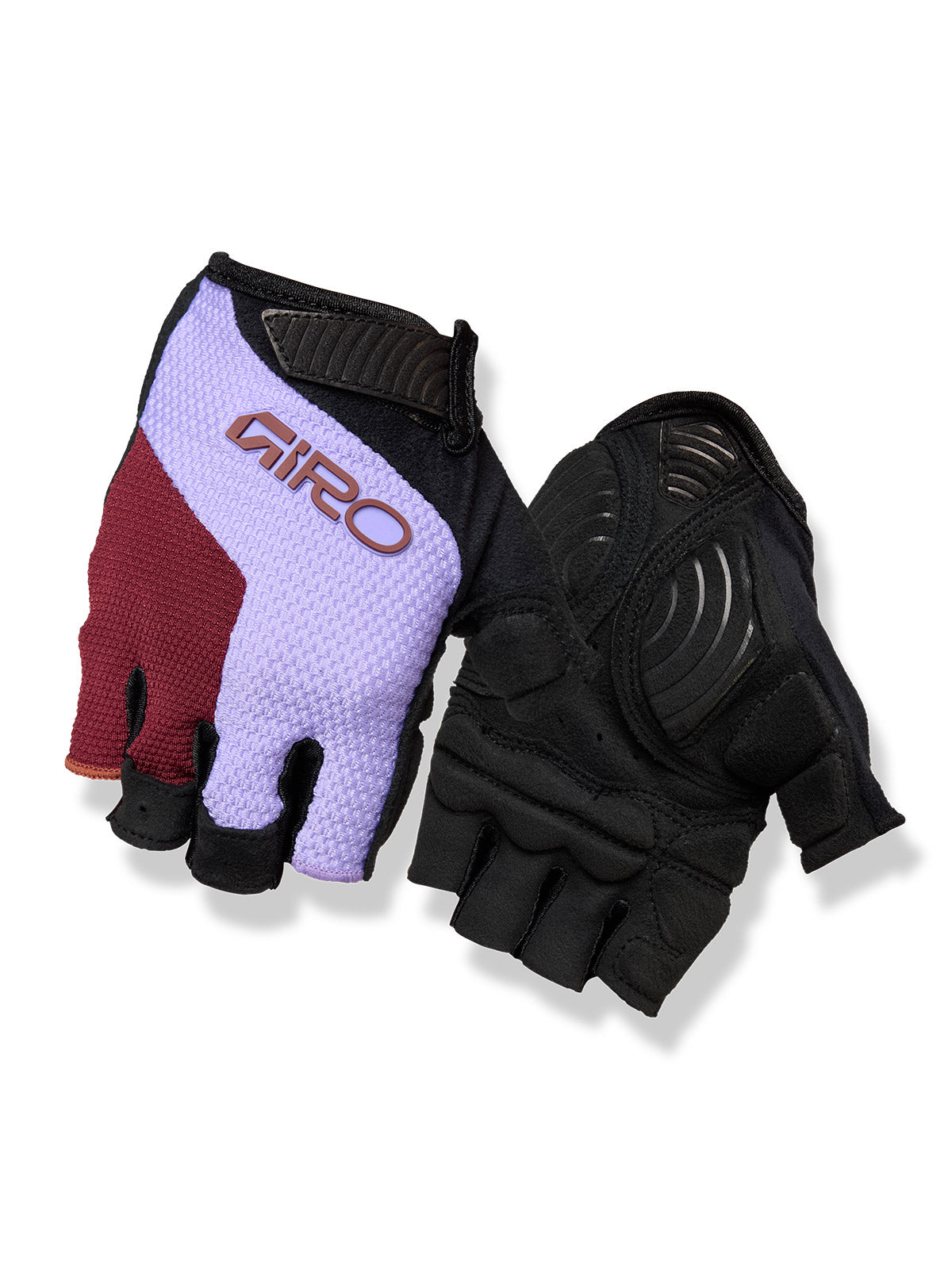 Giro Strada Massa Supergel Bike Gloves in color || Purple Haze