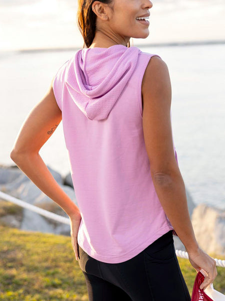 Terry Summer Sweatshirt in color || Wisteria