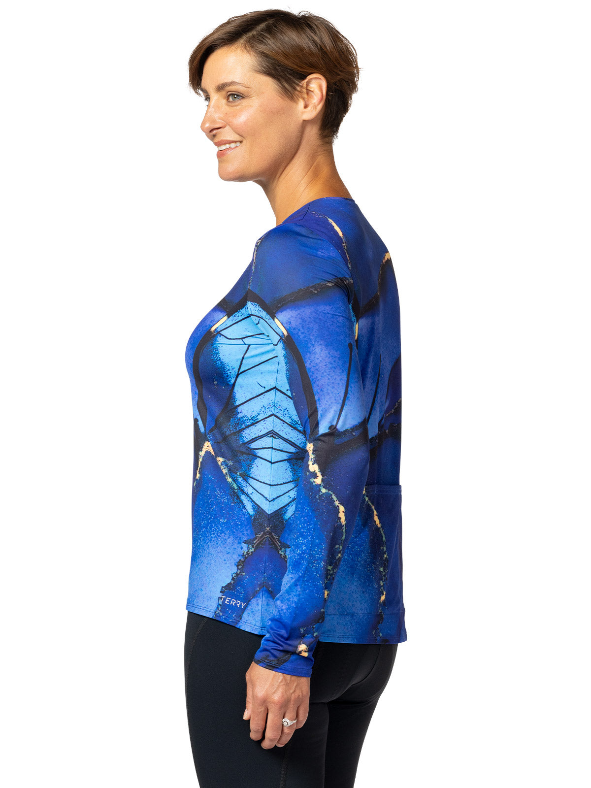 Terry Soleil Flow Long Sleeve Bike Top in color || Cracklewing