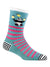 Darn Tough Animal Haus Crew Cycling Socks in Lagoon Colorway