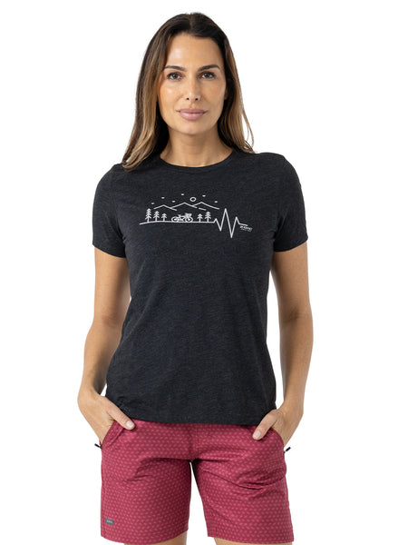 Zoic Don't Miss a Beat Bike Tee in color || Black