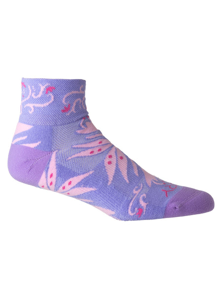 Terry Air Stream Bike Socks in color || Bike Lane Lilac
