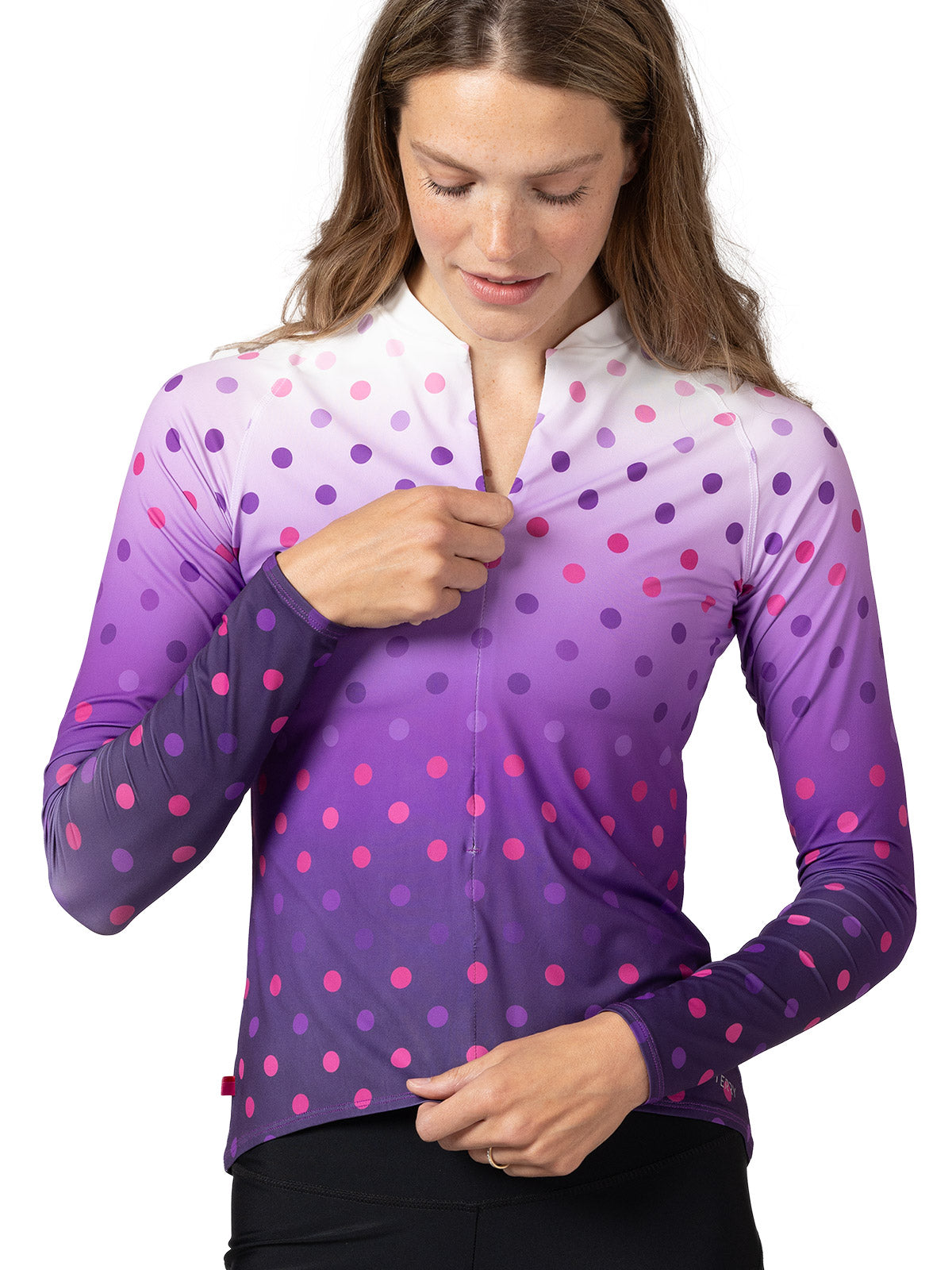 Terry Soleil Long Sleeve Bike Jersey in color || Bedotted