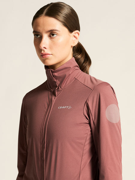Craft Core Bike SubZ Insulated Jacket in color || Rose Brown