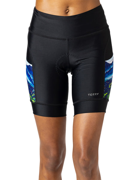 Terry Soleil Bike Short in color || Black | Pyrenees
