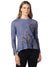 Terry Soleil Free Flow Long Sleeve Top in color || Chain Blossom Dark