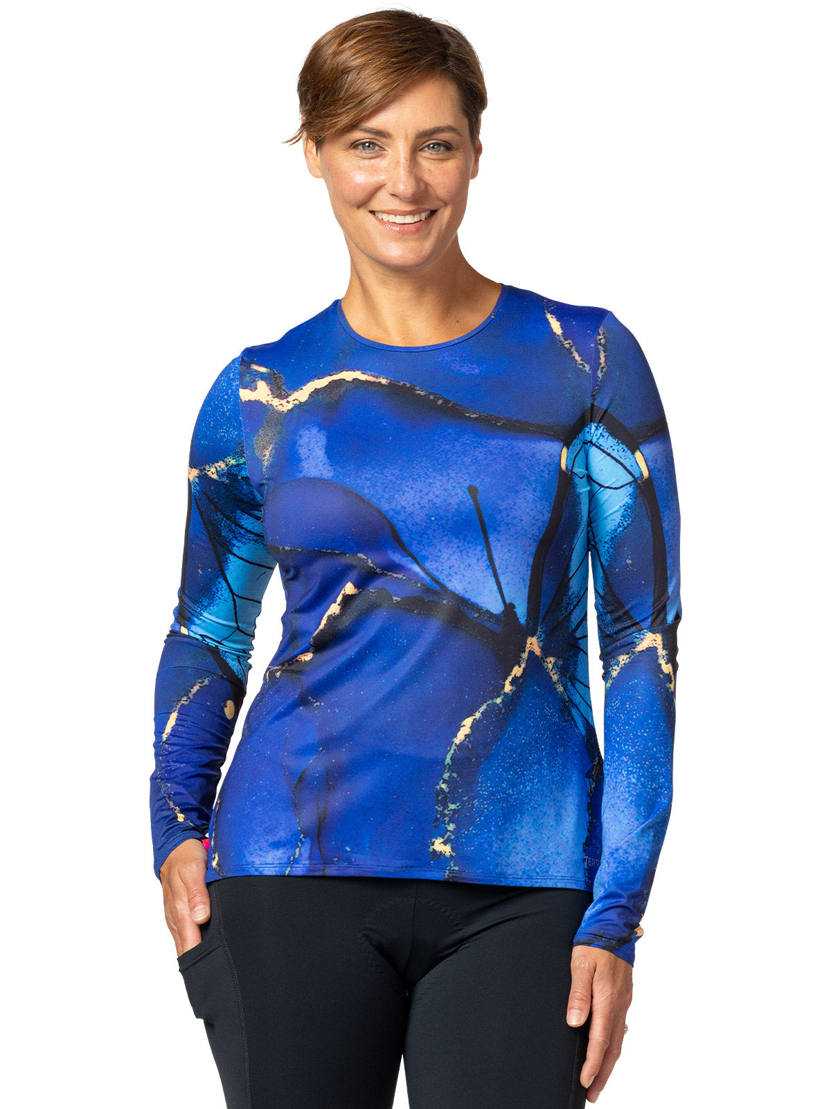 Terry Soleil Flow Long Sleeve Bike Top in color || Cracklewing