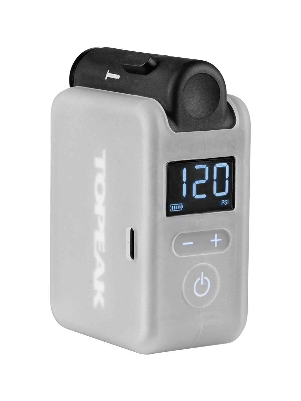 Topeak E-Booster Digital Bike Pump in color || Black