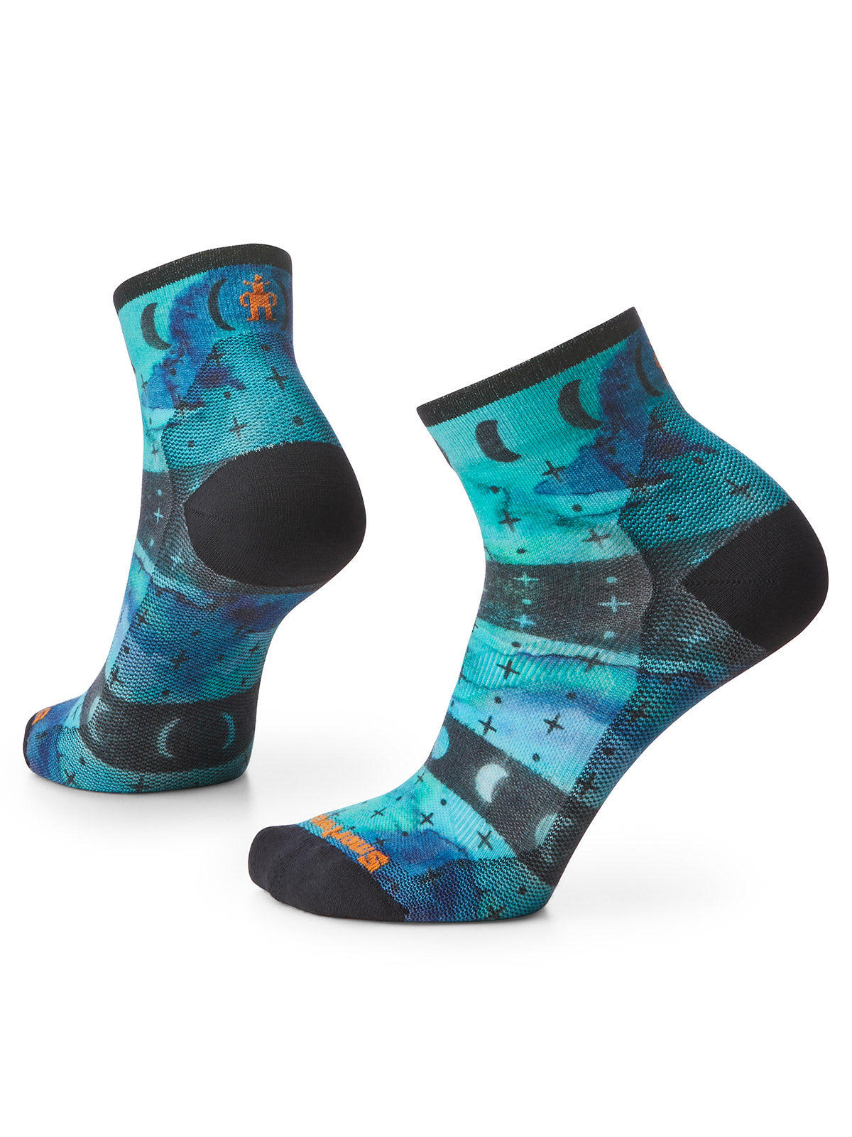 Smartwool Celestial Cycle Ankle Socks in Capri Colorway