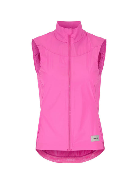 Craft Endur Light Wind Bike Vest in color || Magenta
