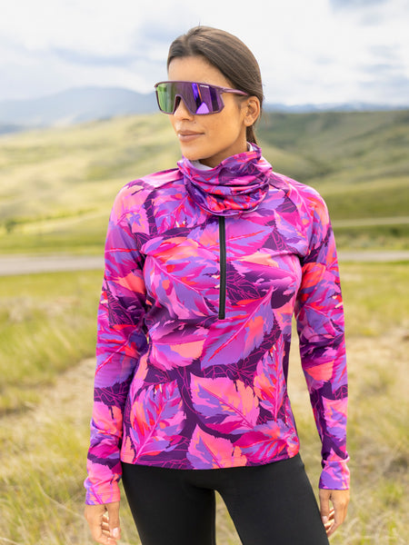 Terry Thermal Bike Jersey in color || Coleus