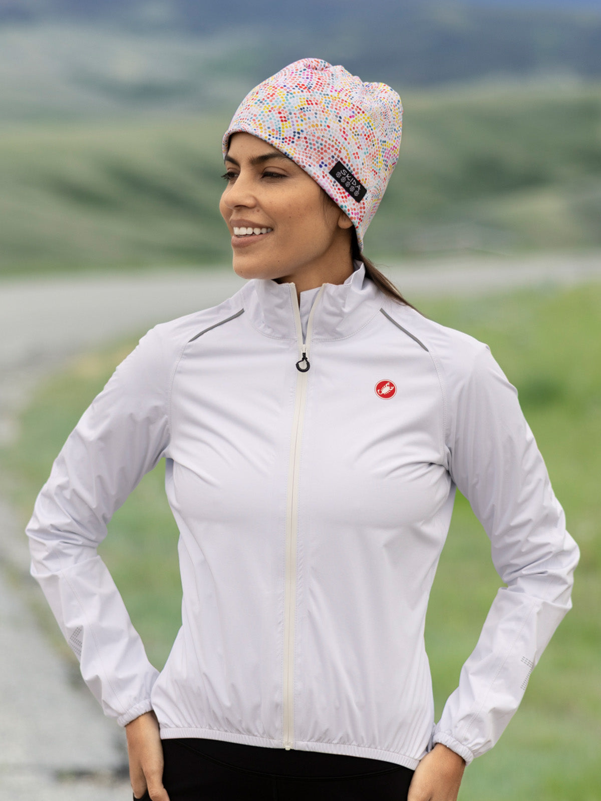 Castelli Emergency 3 Bike Rain Jacket in color || White