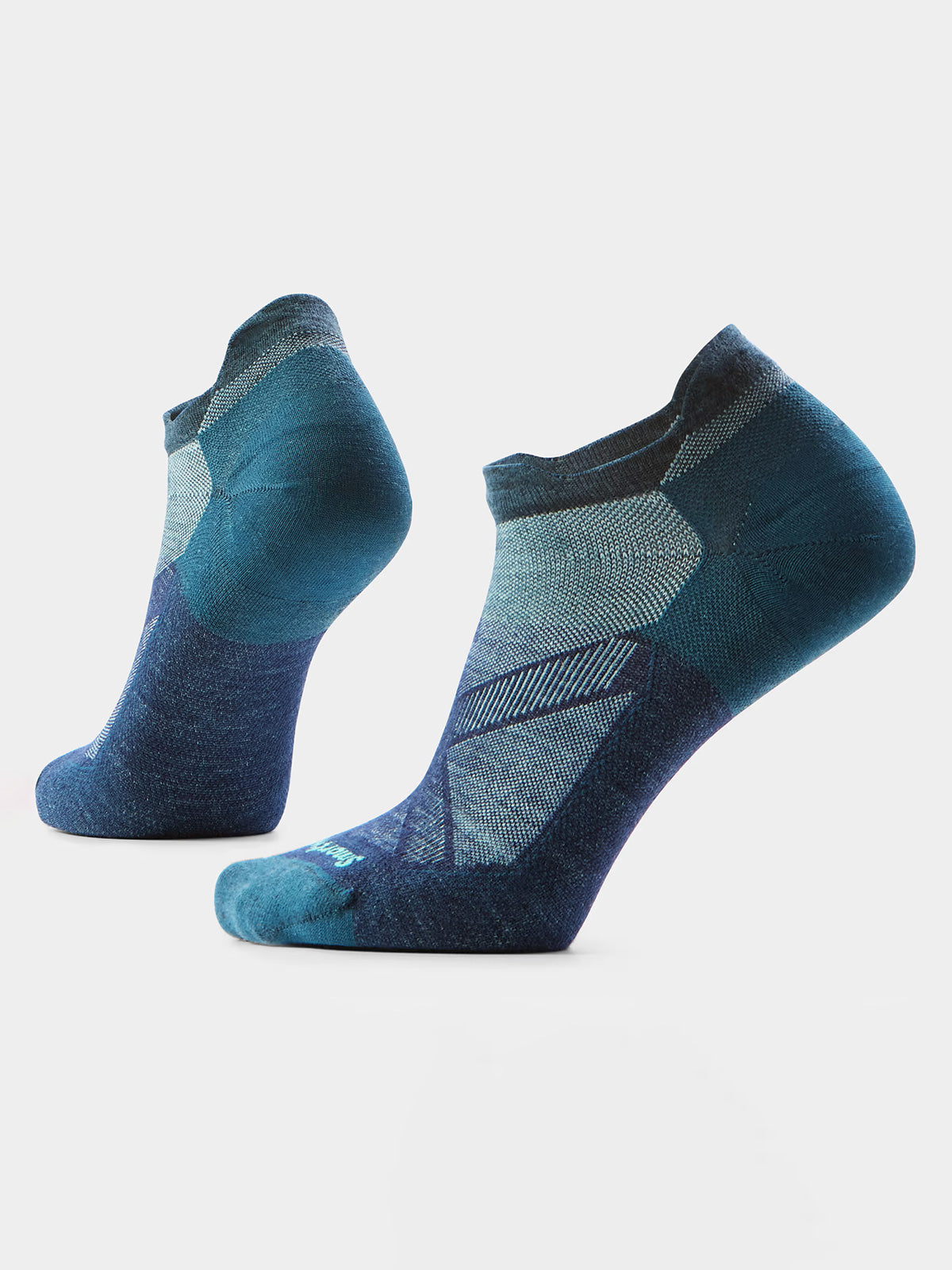 Smartwool Zero Cushion Low Bike Socks in color || Twilight Blue