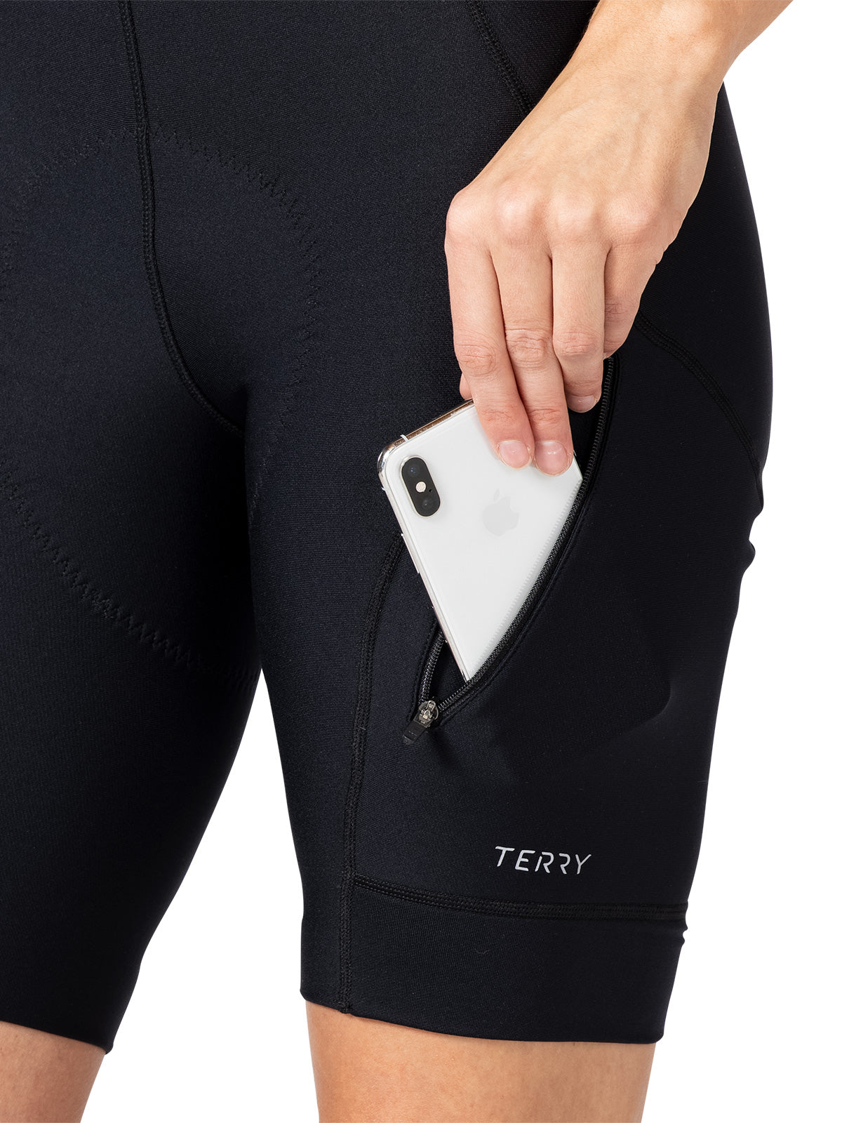 Terry Grand Touring Bike Short in color || Black