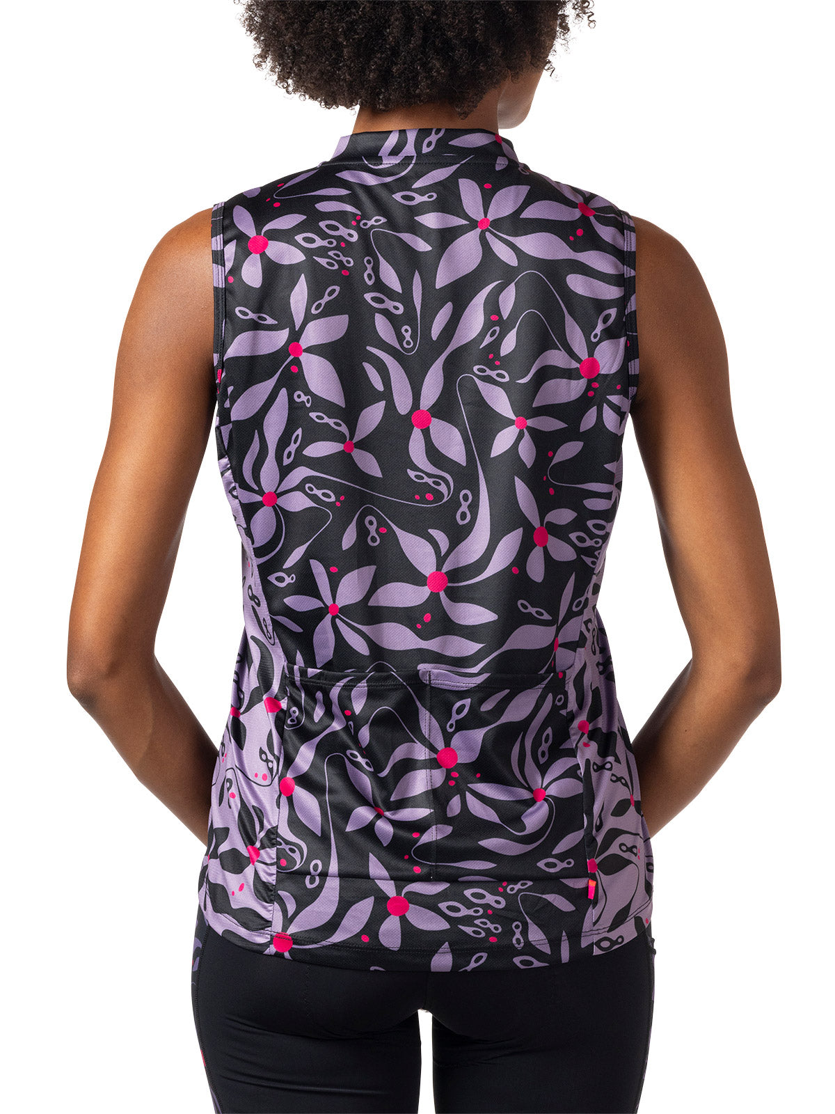 Terry Breakaway Mesh Sleeveless Bike Jersey in color || Lava Links