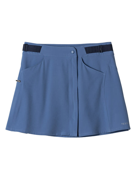 Terry Venture Bike Skort in color || Bluestone