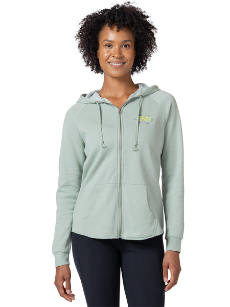Terry Optibike Hooded Sweatshirt in color || Sage