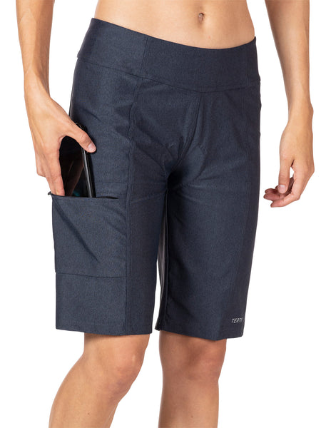 Terry Fixie Bike Short in color || Black Pepper