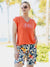 Krimson Klover Ren Sweater Tank in color || Coral