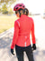 Castelli Perfetto 4 Bike Jacket in color || Hibiscus