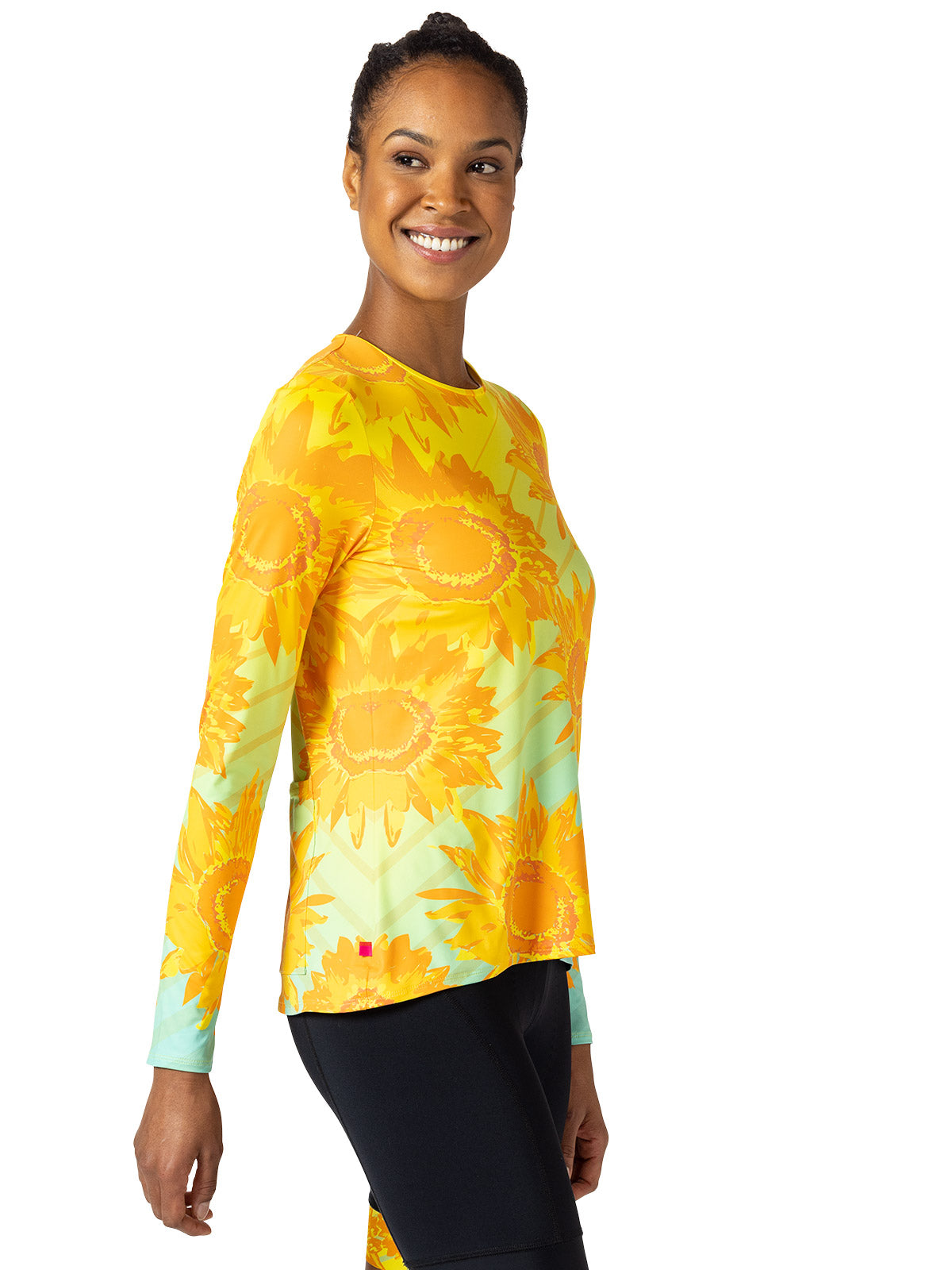 Terry Soleil Flow Long Sleeve Bike Top in color || Sunbeam