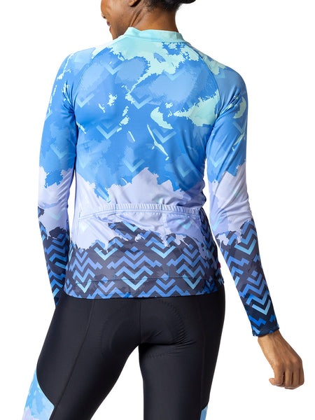 Terry Soleil Long Sleeve Bike Jersey in color || Vail