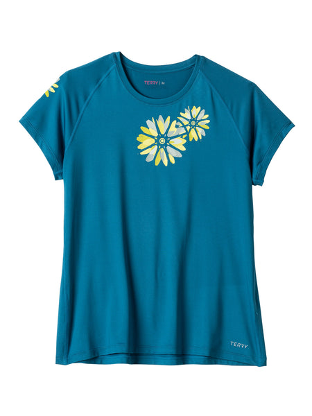 Terry Tech Tee Flow Short Sleeve in color || Moroccan | Pedals