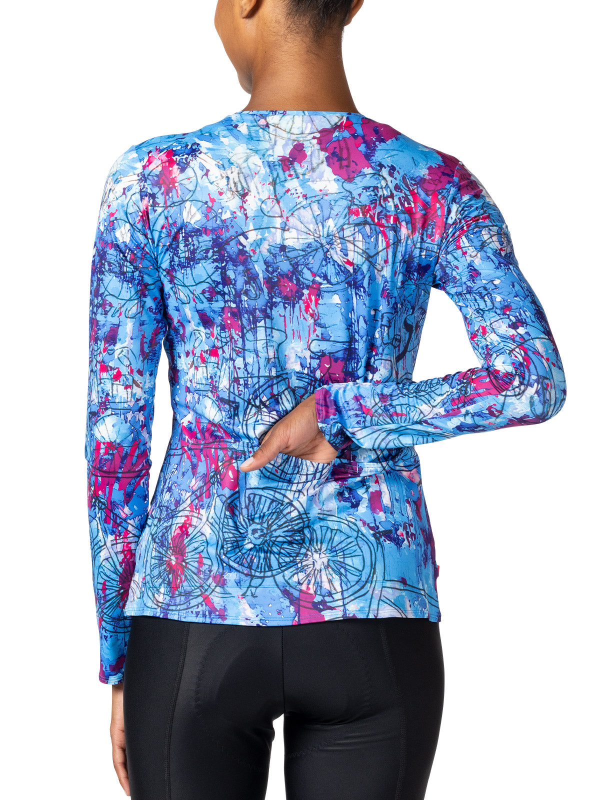 Terry Soleil Long Sleeve Bike Top in color || Urban Cadence
