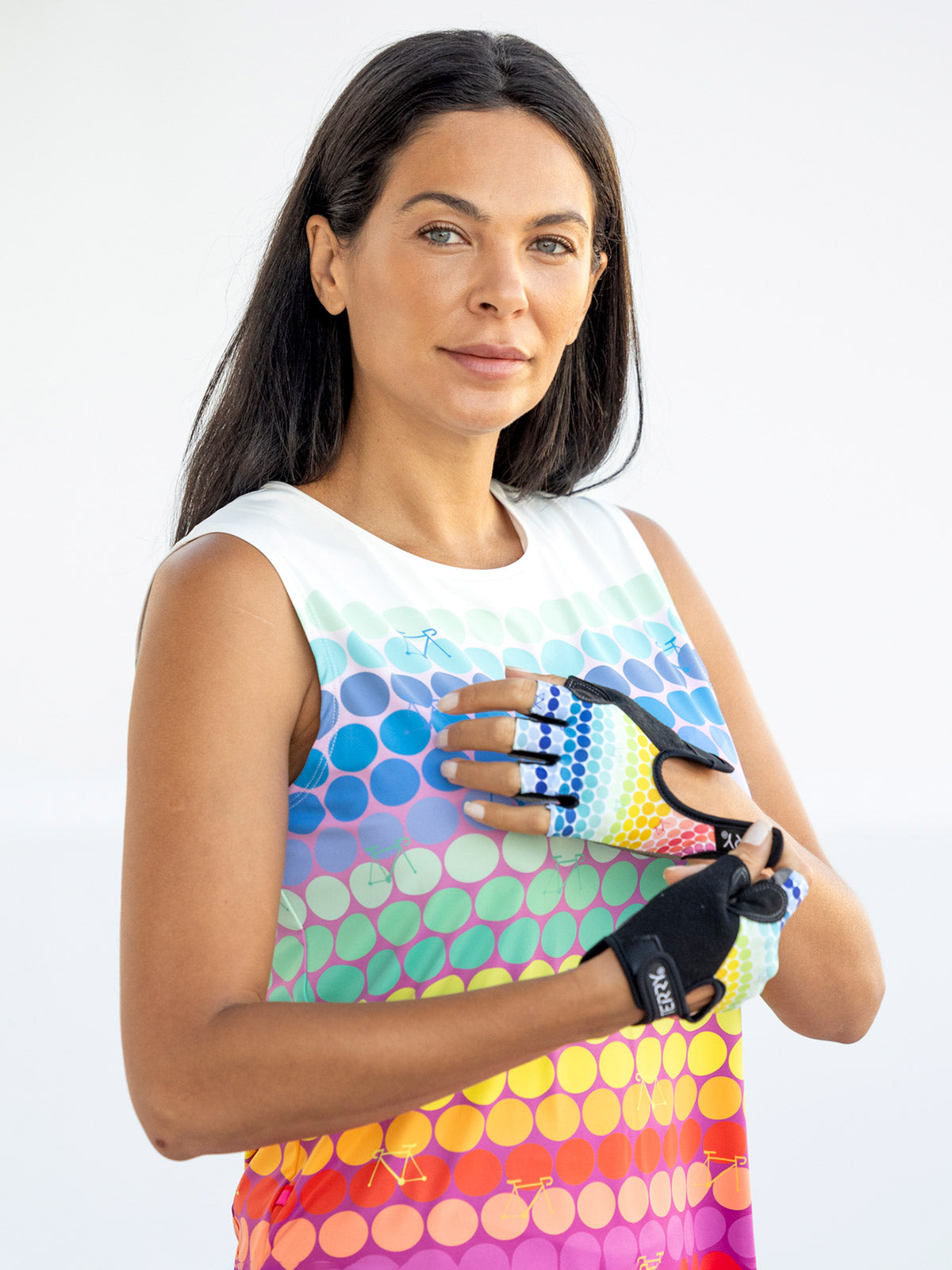 Terry T-Glove LTD in color || Rainbow Dots