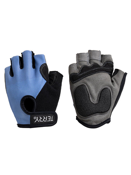 Terry T-Gloves in color || Bluestone