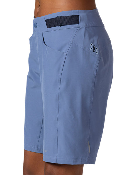 Terry Venture Bike Short (Relaxed Fit) in color || Bluestone