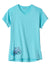 Terry Tech V Short Sleeve Bike Top in color || Atoll | Shadow
