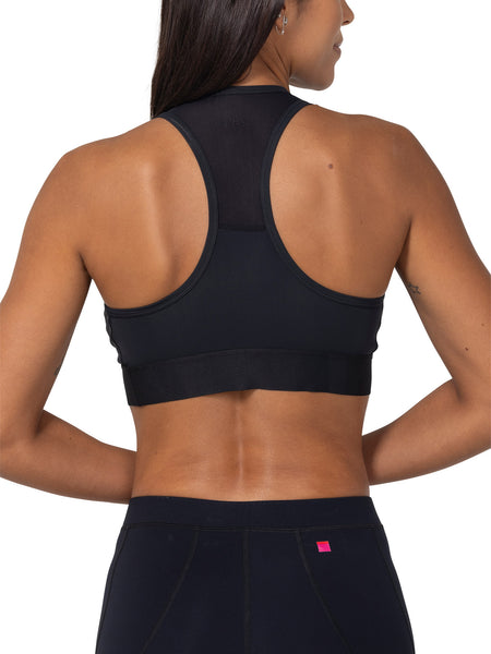 Terry Cyclo Bra in color || Black