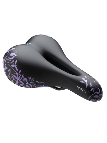 Terry Cite X Gel Saddle in color || Chain Blossom Blue