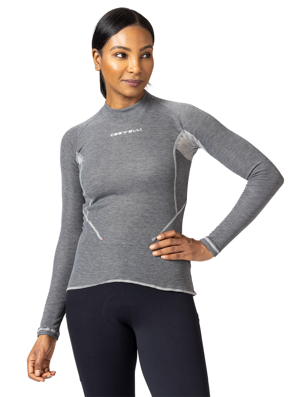 Castelli Flanders 2 Warm Baselayer in Gray Colorway