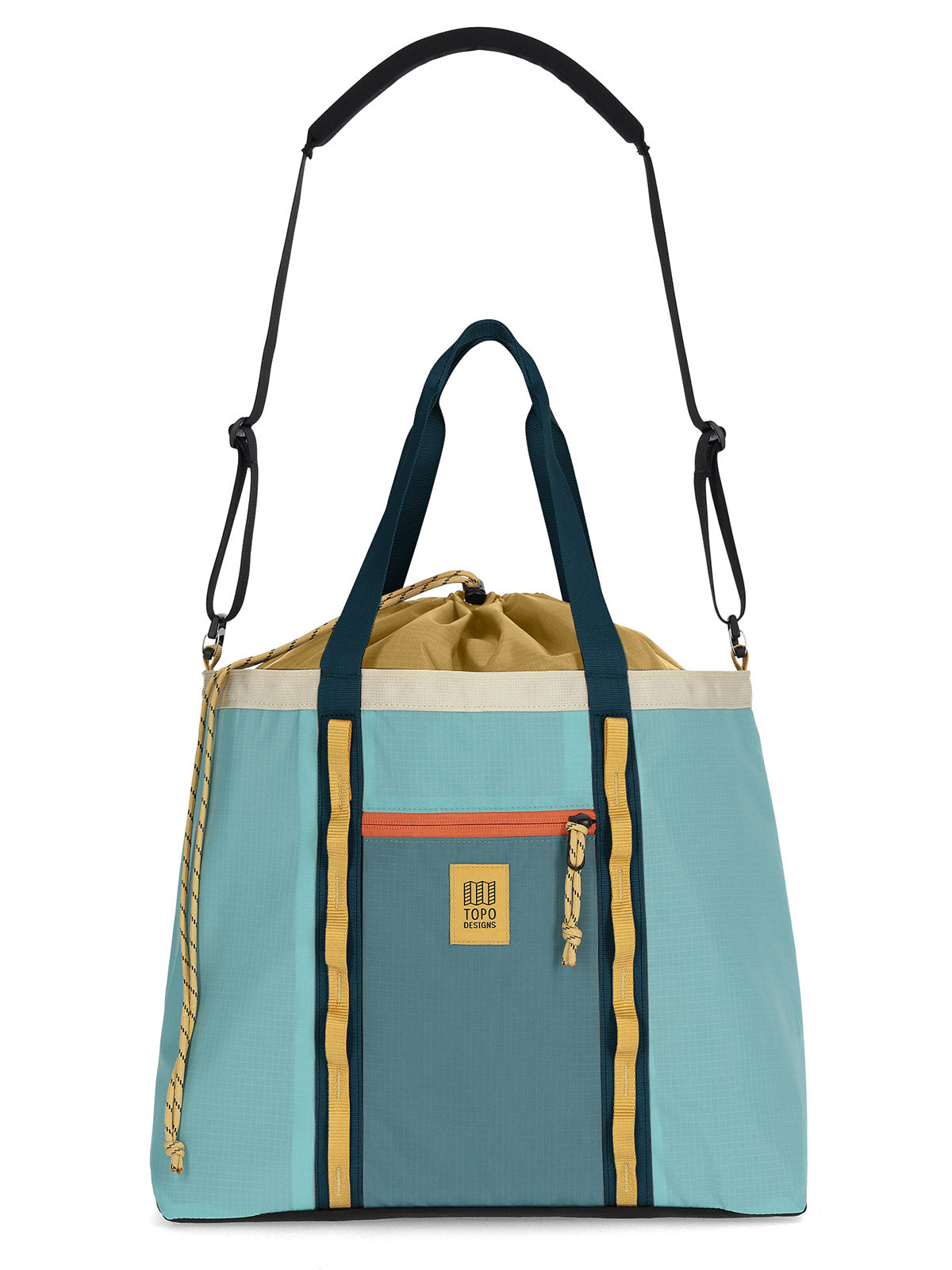 Topo Mountain Utility Bike Tote in color || Geode Green | Sea Pine