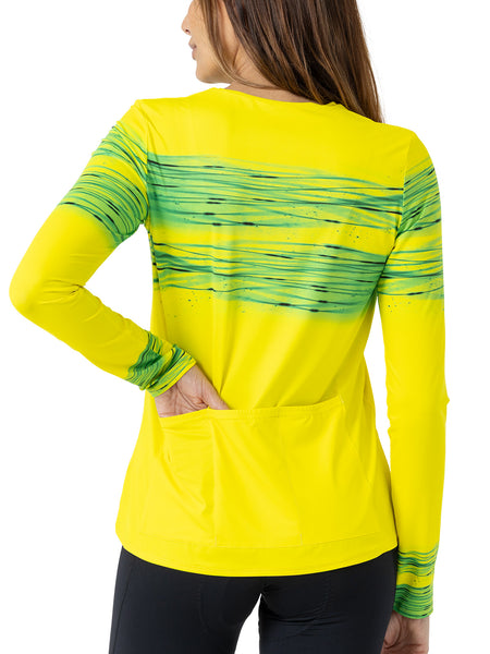 Terry Soleil Flow Long Sleeve Bike Top in color || Speedier Racer