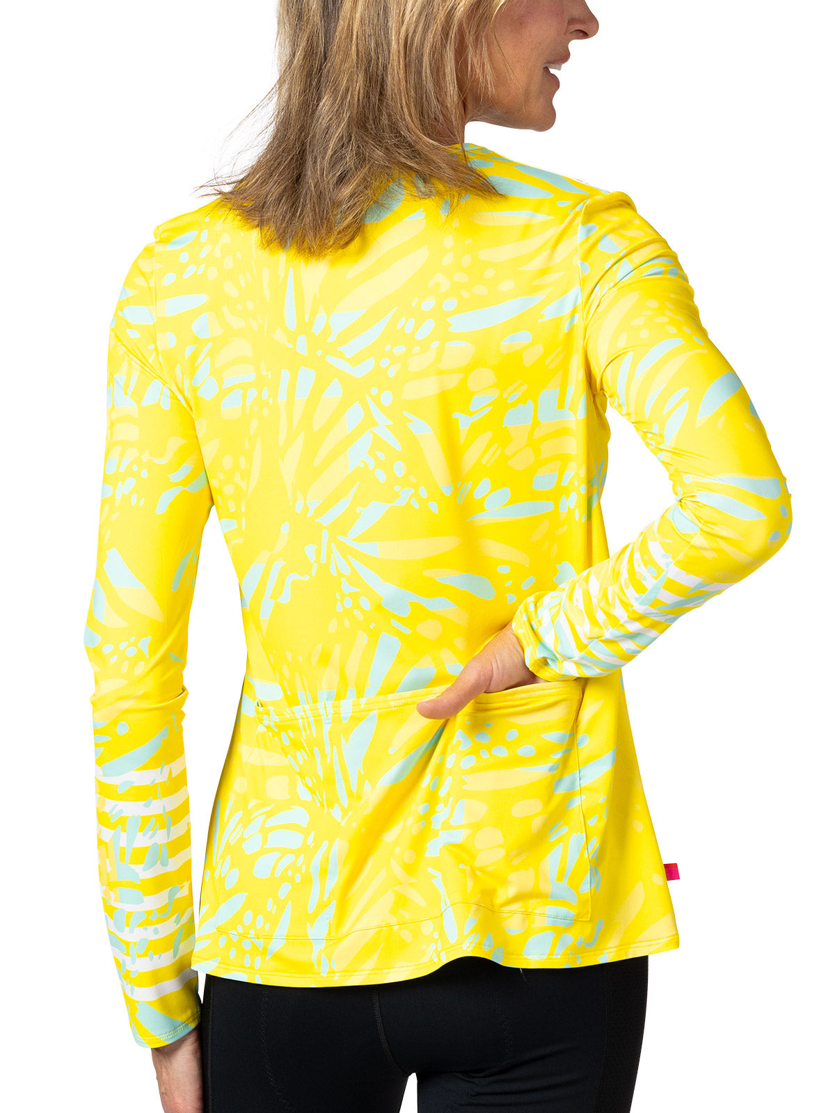 Terry Soleil Flow Long Sleeve Bike Top in color || Slipstream Light